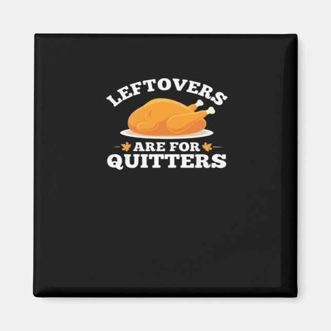 Aimant Les Restes Sont Pour Les Quitters, Thanksgiving Ma (Devant)