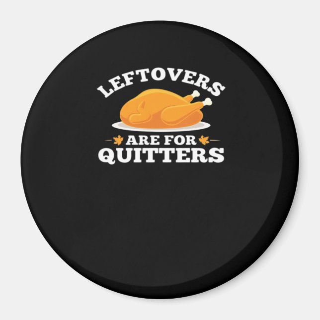 Aimant Les Restes Sont Pour Les Quitters, Thanksgiving Ma (Devant)