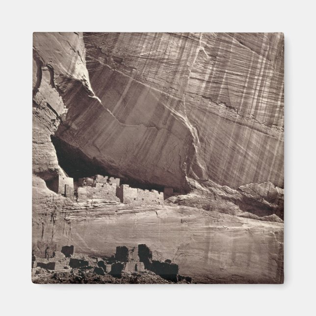 Aimant Les ruines antiques du Canyon de Chelle, 1873 (a (Devant)