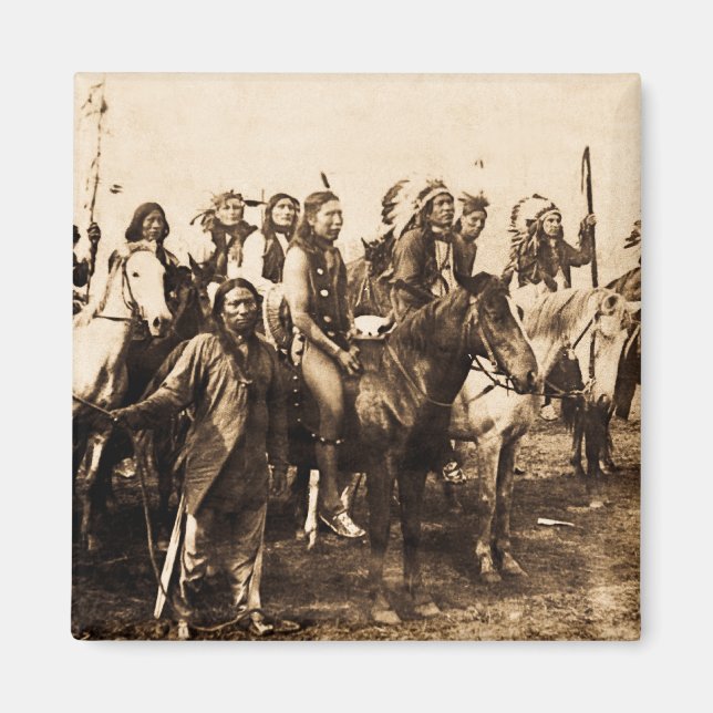 Aimant Les Sioux puissants (Devant)