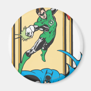 Aimant Les superhéros en action