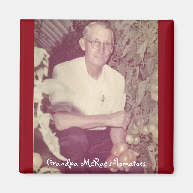 Aimant Les tomates de grand-père McRae (Devant)