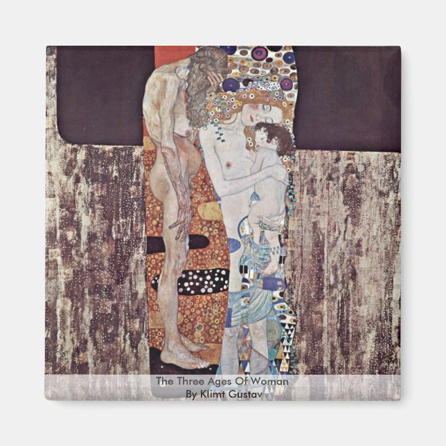 Aimant Les Trois Âges De La Femme Par Klimt Gustav (Devant)