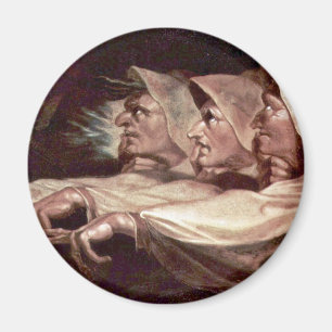 Aimant Les trois anglais de sorcières - de soeurs ou de 
