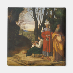 Aimant Les trois philosophes (hommes sages) (par Giorgion