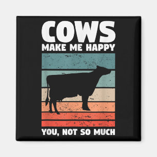 Aimant Les vaches me rendent heureux, vous pas tant Citat