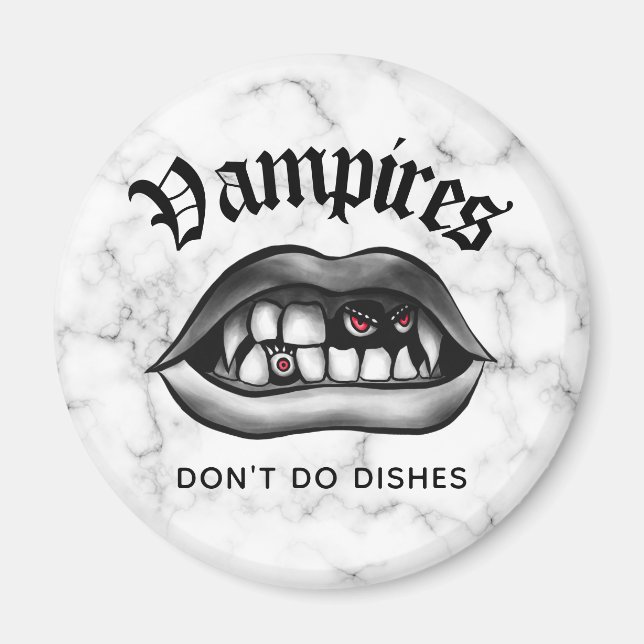 Aimant Les vampires ne font pas de plats amusants (Devant)