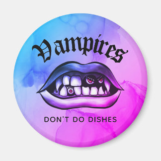 Aimant Les vampires ne font pas de plats drôles Vaporwave