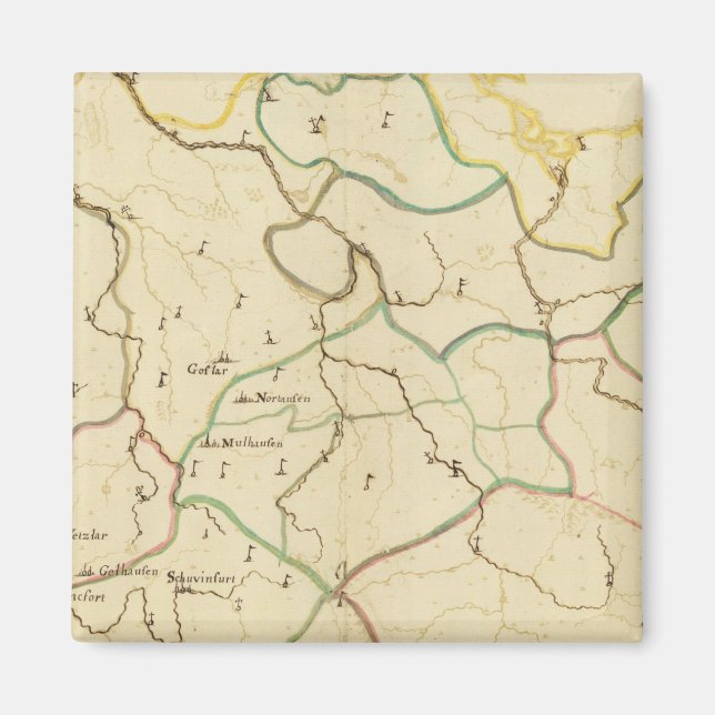 Aimant Les villes allemandes (Devant)