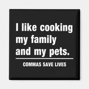 Aimant Les virgules sauvent les vies