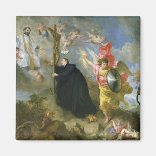 Aimant Les voeux du saint Aloysius de Gonzaga
