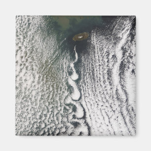 Aimant Les vortexes de nuage outre de Cheju font, la