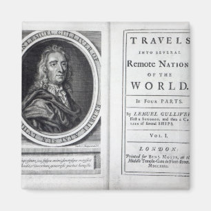 Aimant Les "voyages de Gulliver" par Jonathan Swift, 1726