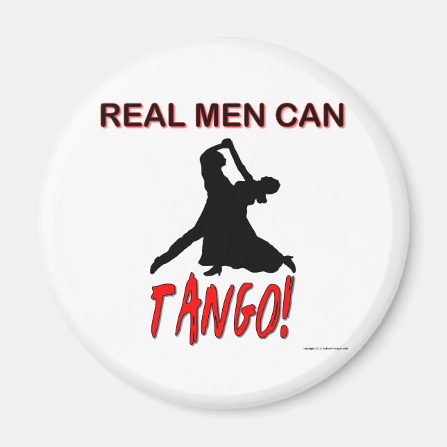 Aimant Les vrais hommes peuvent Tango (Devant)