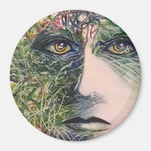 Aimant Les yeux - art moderne original