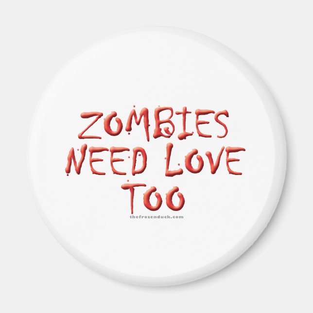 Aimant Les zombies ont aussi besoin d'amour (Devant)