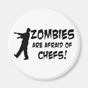 Aimant Les zombis ont peur des chefs