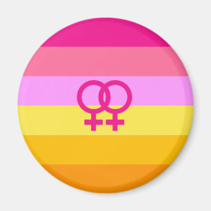 Aimant Lesbienne Dawn Pride Femmes qui aiment les femmes