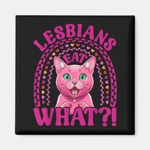 Aimant Lesbiennes Mange Quoi Drôle Choqué Korat Cat Pride