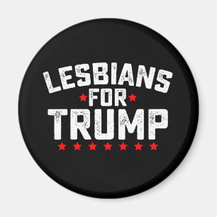 Aimant Lesbiennes Pour Trump LGBTQ Élection Présidentiell