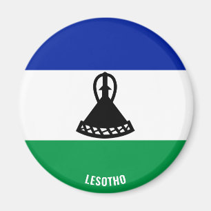 Aimant Lesotho Drapeau charmant patriotique