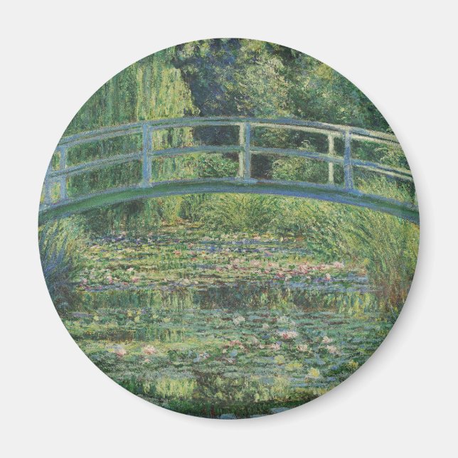 Aimant L'étang À Eau, Peinture À L'Huile Paysagère, Monet (Devant)
