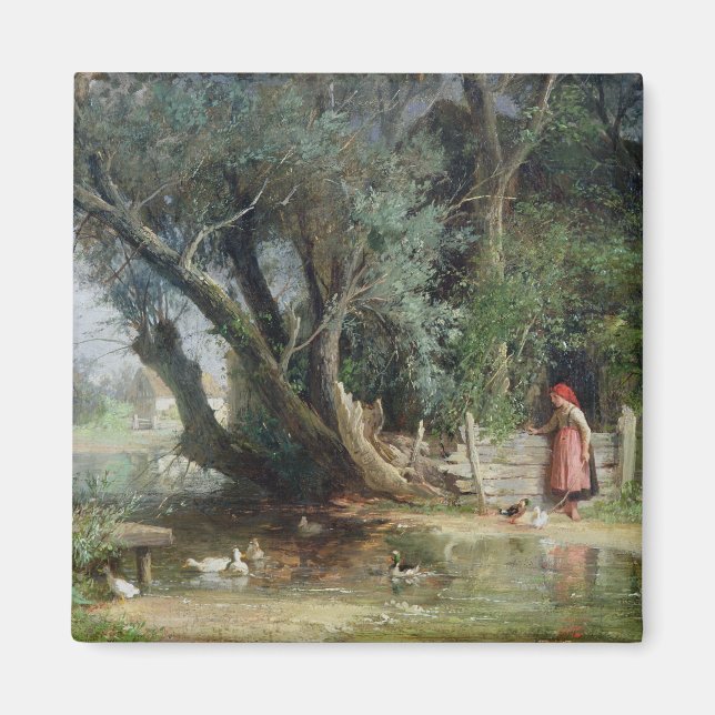 Aimant L'étang de canard (Devant)