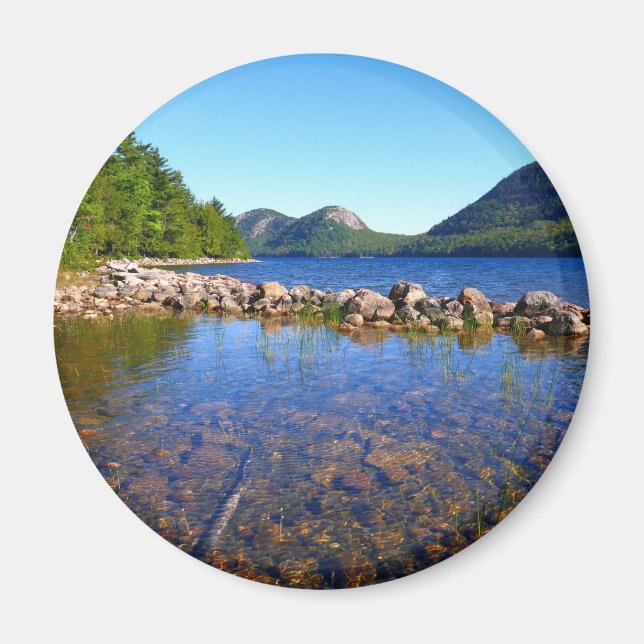 Aimant L'étang Jordan I au parc national d'Acadia (Devant)