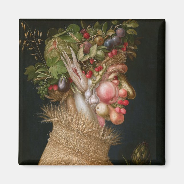Aimant L'été, Arcimboldo (Devant)