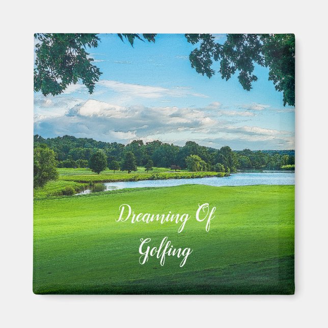 Aimant L'Été Au Golf (Devant)