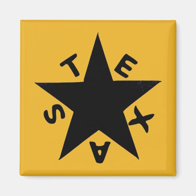 Aimant L'étoile du Texas (Devant)