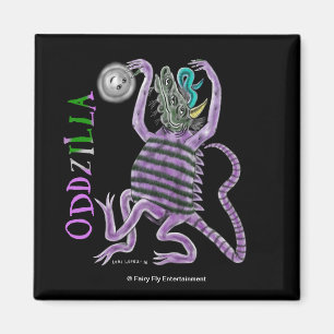 Aimant L'Étrange Queue D'Oddzilla