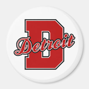Aimant Lettre de Detroit