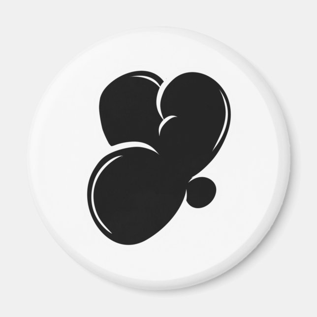 Aimant Lettre de graffiti Y Essentiel (Devant)