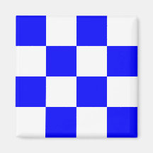 Lettre de signal N de l'alphabet du drapeau nautiq