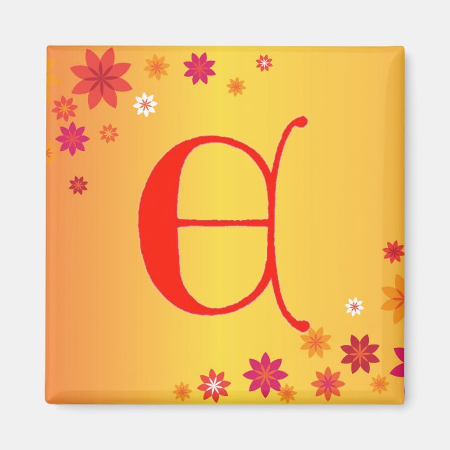 Aimant Lettre E (Devant)