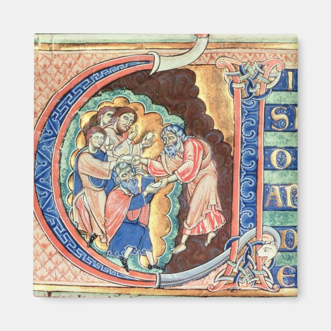 Aimant Lettre initiale 'V' Visio Abdie (Devant)