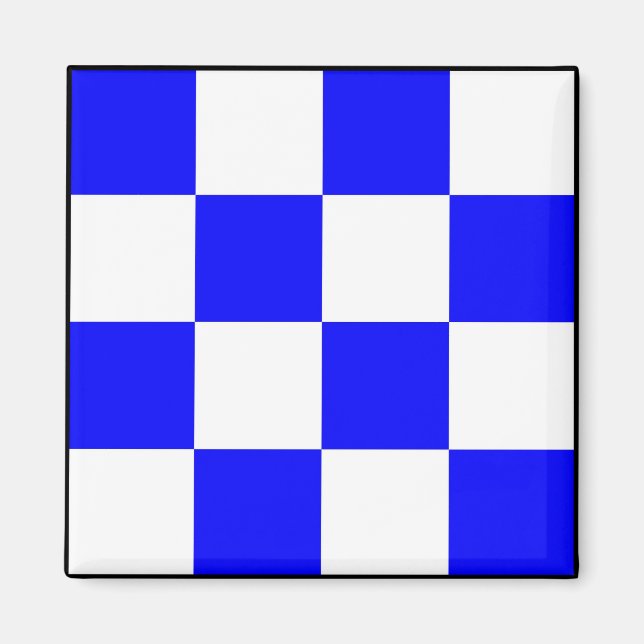 Aimant Lettre internationale du pavillon maritime nautiqu (Devant)