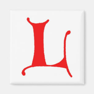 Aimant Lettre L