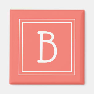 Aimant LETTRE MONOGRAPHIQUE MODÈLE Modèle INITIAL MAIN Co