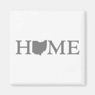 Aimant LETTRE Ohio FORME BOUCHON Accueil Ohioan Word Art