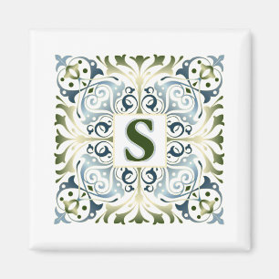 Aimant Lettre S baroque