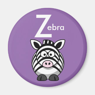 Aimant "Lettre Z" est pour Zebra Children's Alphabet Magn
