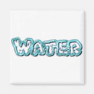 Aimant Lettres d'eau potable