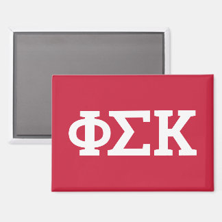 Aimant Lettres Phi Sigma Kappa