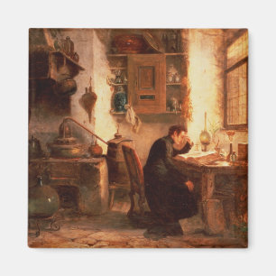 Aimant L'étudiant en chimie et en pharmacie