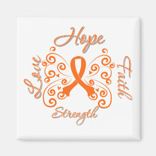 Aimant Leucémie de force d'amour de foi d'espoir