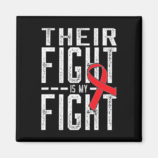 Aimant Leur combat est Ma lutte Conscience du cancer du s (Devant)
