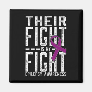 Aimant Leur combat est Mon combat Epilepsie Conscience