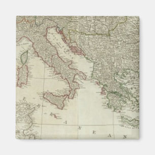 Aimant L'Europe divisée en royaumes, empires